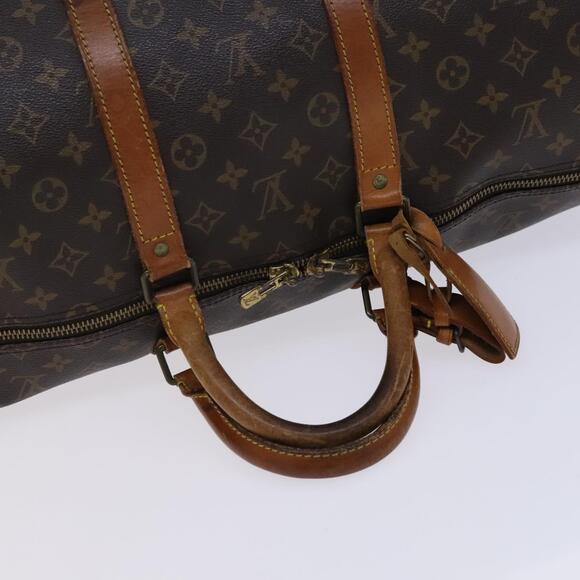 LOUIS VUITTON Monogram Keepall 55 Boston Bag M41424 - Picture 7 of 16